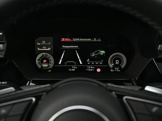 Audi A3 SPORTBACK 45 TFSI e S edition Competition | Panoramadak | 5 jr garantie | Ambiance interieur | Active Cruise | Sonos Sound | S-Seats + Memory | Head-Up | Camera | Stoelverwarming | Keyless