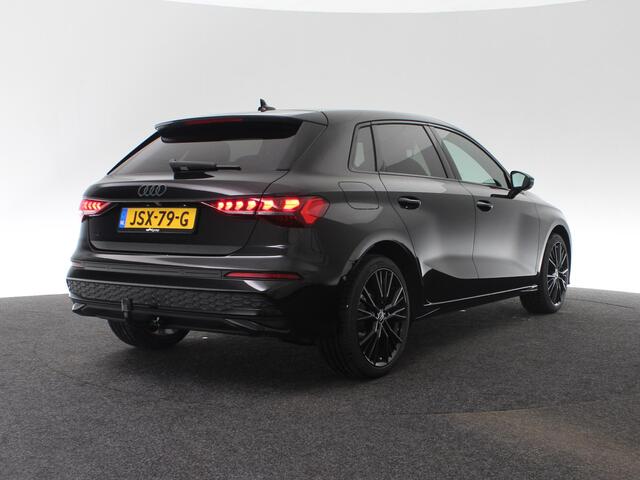 Audi A3 SPORTBACK 40 TFSI e 204 pk Advanced edition | Assis.pak driving+parking plus | Optiekpakket zwart plus | Warmtewerend glas donker tint | Trekhaak |