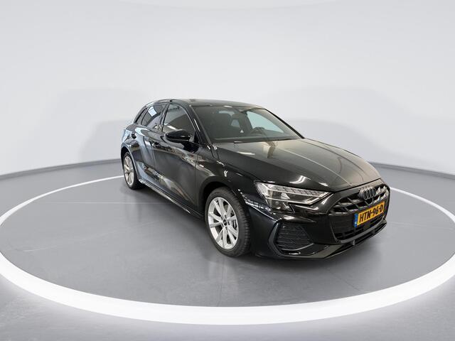 Audi A3 SPORTBACK 40 TFSIe 204pk S-Tronic S Edition · Camera · Apple/Android Car Play · Parkeerassistent · ACC · Optiekpakket Zwart · Stoelverwarming · Garantie t/m 08-07-2029 of 100.000km