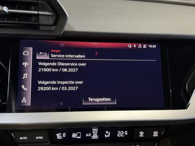 Audi A3 SPORTBACK 30 TFSI Business edition | Nieuw model | Virtual cockpit | Carplay | Full LED | Sportstoelen