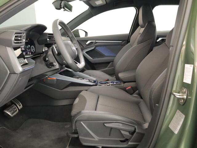 Audi A3 SPORTBACK 40 TFSI e S edition 204 pk S-tronic | Verlengde garantie | Navigatie | Parkeersensoren (Park assist) | Achteruitrijcamera | Adaptieve cruise control | Stoelverwarming | S-Line |