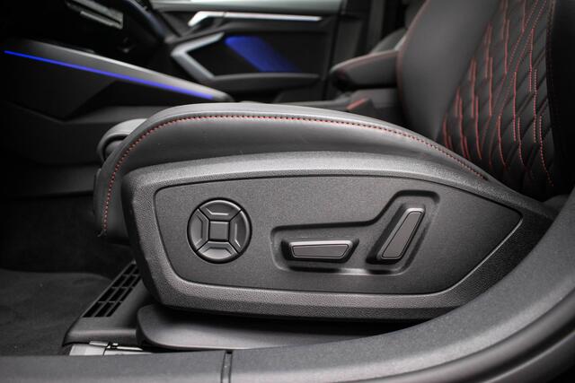 Audi A3 SPORTBACK 35 TFSI S edition |3xS-line|Pano|Carbon|HUD|Sonos|Memory|RS Stoelen