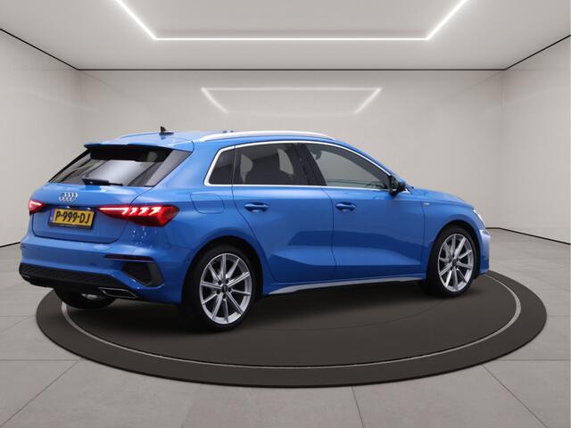 Audi A3 SPORTBACK 35 TFSI 150 PK Automaat Edition One S-Line, Adap. Cruise Control, B&O sound, Stoelverwarming,