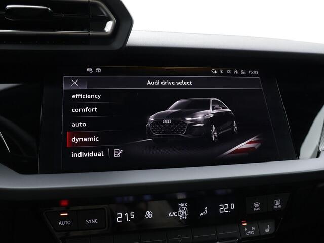 Audi A3 SPORTBACK 40 TFSIe 204pk S-tronic S edition · Camera · Apple/Android Car Play · Stoelverwarming · Navigatie · P-Sensoren · 17'' Inch · Garantie t/m 18-08-2029 of 100.000km