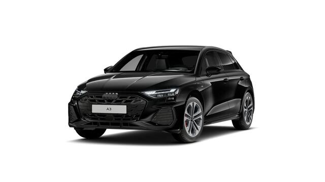 Audi A3 SPORTBACK 45 TFSI e S edition Competition | 272 PK | SoH 100% | Trekhaak | Matrix LED koplampen | Head-up display | S line | Sonos audio |