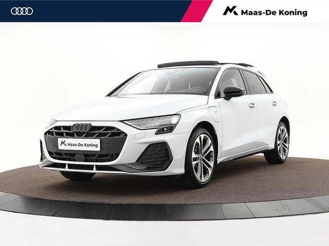 Audi A3 SPORTBACK 45 TFSIe 272pk S-Tronic S Edition Competition · SOH 100% · Panoramadak · Camera · Lederen Bekleding · Elek. Stoel Bestuurder · Elek. Achterklep · Dodehoeksensor · Garantie t/m 24-06-2030 of 100.000km