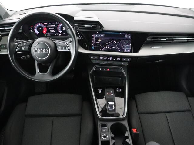 Audi A3 SPORTBACK 30 TFSI Advanced edition | Sportstoelen | Carplay | Audi Sound | Navigatie | Virtual Cockpit | Climate control | Full LED | Parkeerhulp | 17'' | DAB | Cruise control