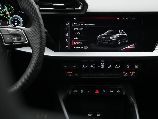 Audi A3 SPORTBACK 40 TFSI e 204 pk S edition / S-Line | Panoramadak | Achteruitrijcamera | Stoelverwarming | Adaptive Cruise | Navigatie