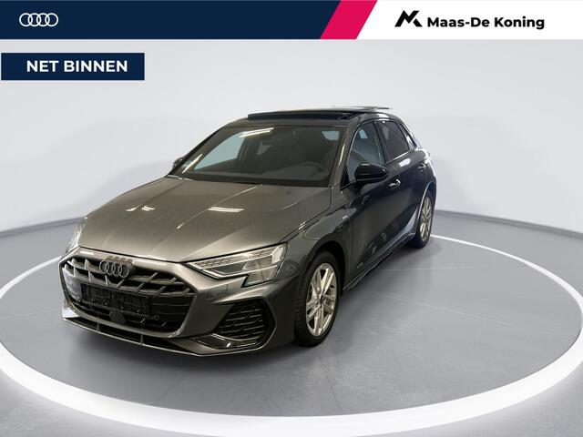 Audi A3 SPORTBACK 40 TFSIe 204pk S-tronic S edition · Camera · Panoramadak · Elek. Voorstoelen · Elek. Achterklep · Apple/Android Car Play · 17'' Inch · Garantie t/m 01-06-2030 of 100.000km