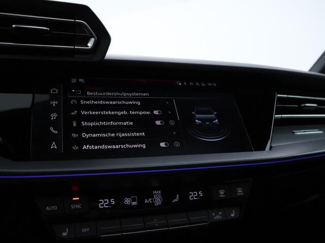 Audi A3 SPORTBACK 45 TFSIe 272pk S-tronic S edition Competition · Panoramadak · Camera · Elek. Bestuurdersstoel · Leder Interieur · Apple/Android Car Play · 18'' Inch · Garantie t/m 26-09-2030 of 100.000km