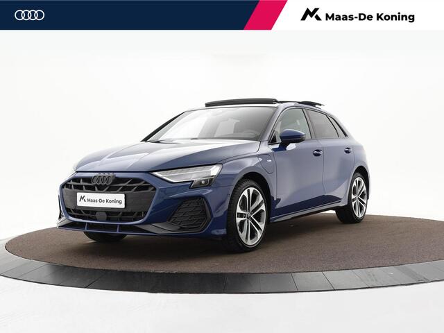 Audi A3 SPORTBACK 40 TFSI 204pk S edition · Panoramadak · Camera · Sonos Audio · Elek. Achterklep · Dodehoek Detectie · 18'' Inch · Garantie t/m 24-08-2030 of 100.000km