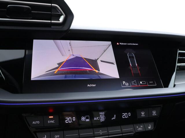 Audi A3 SPORTBACK 40 TFSI 204pk S edition · Panoramadak · Camera · Sonos Audio · Elek. Achterklep · Dodehoek Detectie · 18'' Inch · Garantie t/m 24-08-2030 of 100.000km