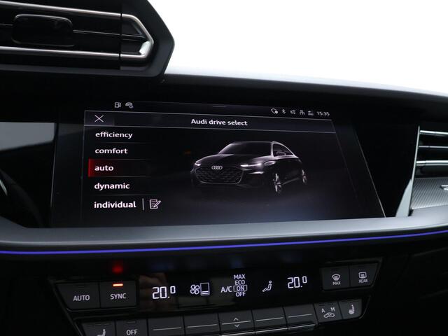 Audi A3 SPORTBACK 40 TFSI 204pk S edition · Panoramadak · Camera · Sonos Audio · Elek. Achterklep · Dodehoek Detectie · 18'' Inch · Garantie t/m 24-08-2030 of 100.000km