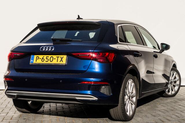 Audi A3 SPORTBACK 30 TFSI 110 PK Advanced Edition Hybride | Automaat | 1e Eign | Ned Auto | 52.000 KM | | Clima | Led Verl | Navi | Pdc | Akoestische voorruit | Audi virtual cockpit |