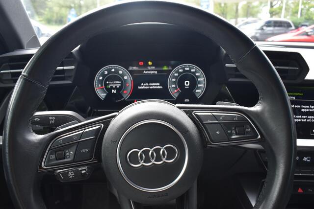 Audi A3 SPORTBACK 35 TFSI S edition S-line | Leder | Adaptieve Cruise | Navi | Carplay | 12 mnd BOVAG garantie | Whatsapp 06-53188999