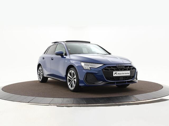 Audi A3 SPORTBACK 40 TFSI 204pk S edition · Panoramadak · Camera · Sonos Audio · Elek. Achterklep · Dodehoek Detectie · 18'' Inch · Garantie t/m 24-08-2030 of 100.000km