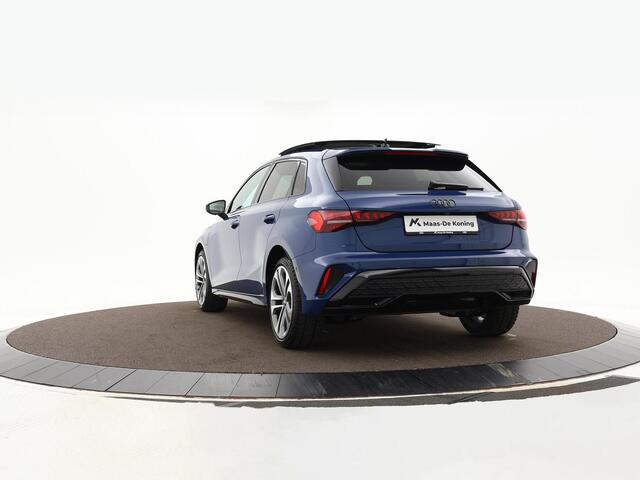 Audi A3 SPORTBACK 40 TFSI 204pk S edition · Panoramadak · Camera · Sonos Audio · Elek. Achterklep · Dodehoek Detectie · 18'' Inch · Garantie t/m 24-08-2030 of 100.000km