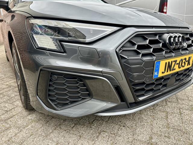 Audi A3 SPORTBACK 45 TFSI e S-Line edition Comp. Leder/Alcantara,Matrix,Stoelverw,El klep,28950incl btw