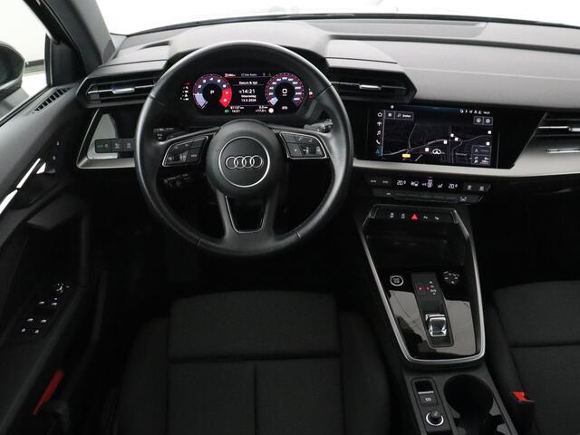 Audi A3 SPORTBACK 30 TFSI Advanced edition | Park Assist | Carplay | Virtual Cockpit | Sportstoelen | Navigatie | Climate control | Full LED | Cruise control | Bluetooth