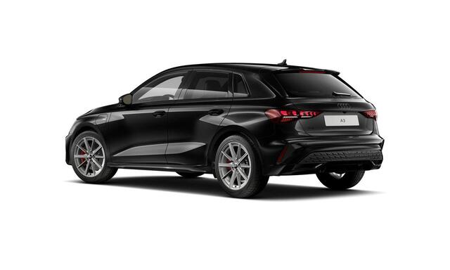 Audi A3 SPORTBACK 45 TFSI e S edition Competition | Panorama Dak | Apple/Android Play | Adaptieve Cruise | Camera | Matrix | Head-up | Comfort-pakket plus | Licht-pakket | Assistentie Pakket | Led-lichtpakket | Navigatie-pakket |