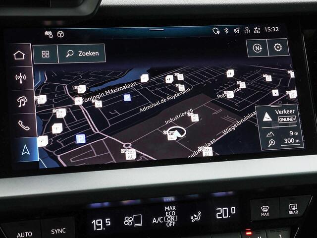 Audi A3 SPORTBACK 40 TFSIe 204pk S Edition · Camera · Apple/Android Car Play · Parkeerassistent · ACC · Optiekpakket Zwart · Stoelverwarming · Garantie t/m 08-07-2029 of 100.000km