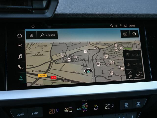 Audi A3 SPORTBACK 40 TFSI e S-Line | Soh% 92,5 | Sportstoel | Adaptive cruise control | Led | Stoelverwarming