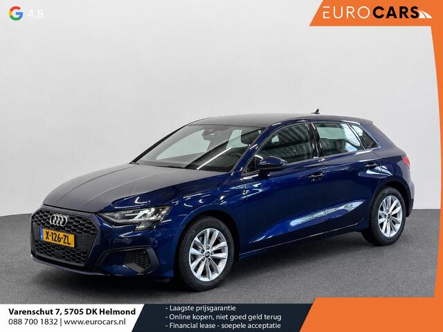 Audi A3 SPORTBACK 30 TFSI Pro Line Navigatie Apple Carplay Android Auto Parkeersensoren achter Cruise Control Full Led Climate Control Lichtmetalen velgen