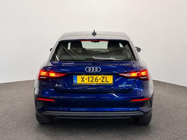 Audi A3 SPORTBACK 30 TFSI Pro Line Navigatie Apple Carplay Android Auto Parkeersensoren achter Cruise Control Full Led Climate Control Lichtmetalen velgen