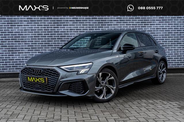 Audi A3 SPORTBACK 30 TFSI S-Tronic S-edition | MMI Navigatie Plus | Audi Sound System | LED Koplampen | Zwart Optiek | Stoelverwarming | Virtual Cockpit | Sportstoelen | S-Line