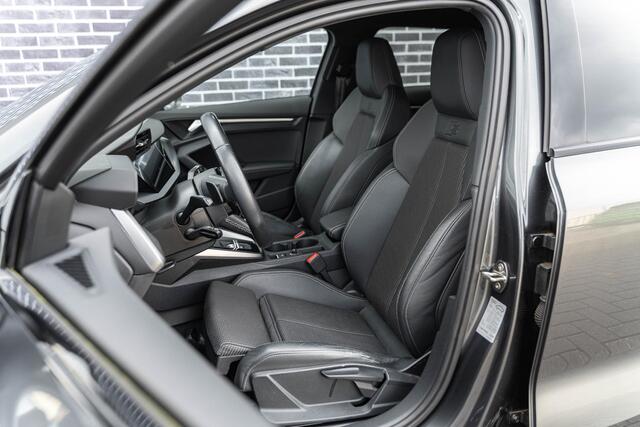 Audi A3 SPORTBACK 30 TFSI S-Tronic S-edition | MMI Navigatie Plus | Audi Sound System | LED Koplampen | Zwart Optiek | Stoelverwarming | Virtual Cockpit | Sportstoelen | S-Line