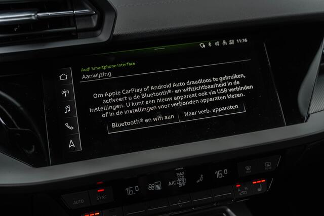 Audi A3 SPORTBACK 30 TFSI S-Tronic S-edition | MMI Navigatie Plus | Audi Sound System | LED Koplampen | Zwart Optiek | Stoelverwarming | Virtual Cockpit | Sportstoelen | S-Line