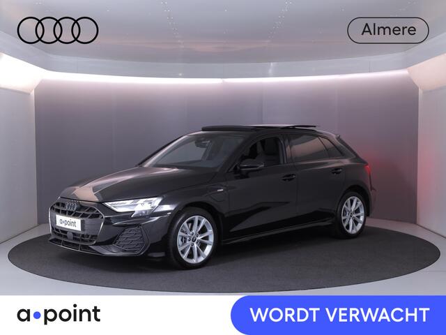 Audi A3 SPORTBACK 40 TFSI e S edition 204 pk S-tronic | Verlengde garantie | Navigatie | Panoramadak | Parkeersensoren (Park assist) | Achteruitrijcamera | Stoelverwarming | S-Line |