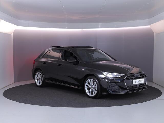 Audi A3 SPORTBACK 40 TFSI e S edition 204 pk S-tronic | Verlengde garantie | Navigatie | Panoramadak | Parkeersensoren (Park assist) | Achteruitrijcamera | Stoelverwarming | S-Line |