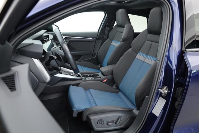 Audi A3 SPORTBACK 45 TFSI e S Line | SOH 96.6% | Pano | Elek. Stoelen | Adapt. Cruise | Camera | Apple CarPlay | Elek. Achterklep | Stoelverw. x
