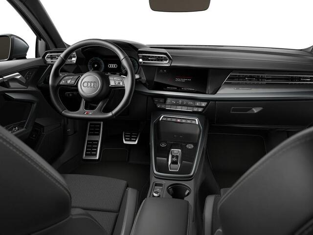 Audi A3 SPORTBACK 40 TFSI e S edition 204 PK · Comfortpakket plus · Optiekpakket zwart plus · Assistentiepekket rijden met parking plus