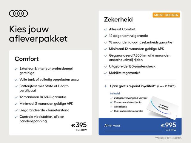 Audi A3 SPORTBACK 35 TFSI Advanced edition 150 pk | Verlengde garantie | Navigatie | Parkeersensoren achter | LED koplampen