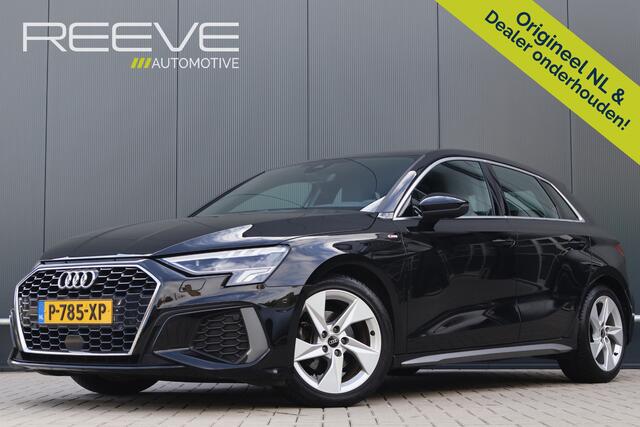 Audi A3 SPORTBACK 35 TFSI S edition Automaat | Virtual Cockpit | Afn. trekhaak | Sportstoelen | Apple Carplay / Android Auto