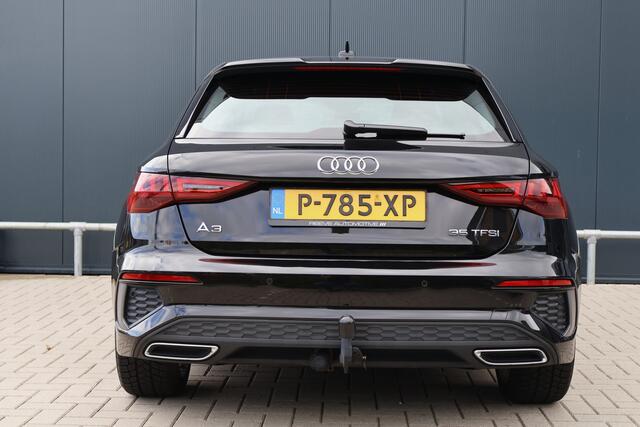 Audi A3 SPORTBACK 35 TFSI S edition Automaat | Virtual Cockpit | Afn. trekhaak | Sportstoelen | Apple Carplay / Android Auto