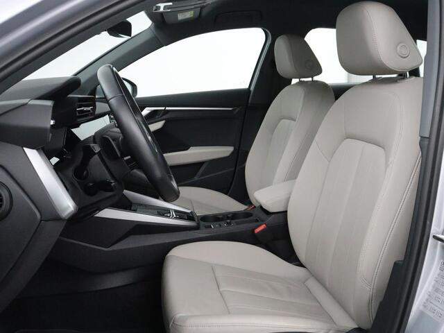 Audi A3 SPORTBACK 40 TFSIe Advanced edition | SOH 95,4% | Head-Up | Leder | Stoelverwarming | Trekhaak | Park Assist | Keyless | Matrix LED | Camera | Carplay | Virtual Cockpit | Elektrische klep | PHEV | Plug In