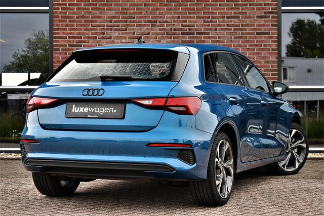 Audi A3 SPORTBACK 40 TFSI e 29dkm | Atollblau | S-zetels | El-klep