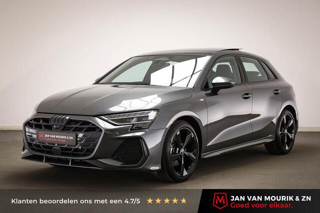 Audi A3 SPORTBACK 35 TFSI S-line edition | ASSITENTIE PACK | PANORAMADAK | SFEERVERLICHTING | SONOS DAB | 360 CAMERA | 18"