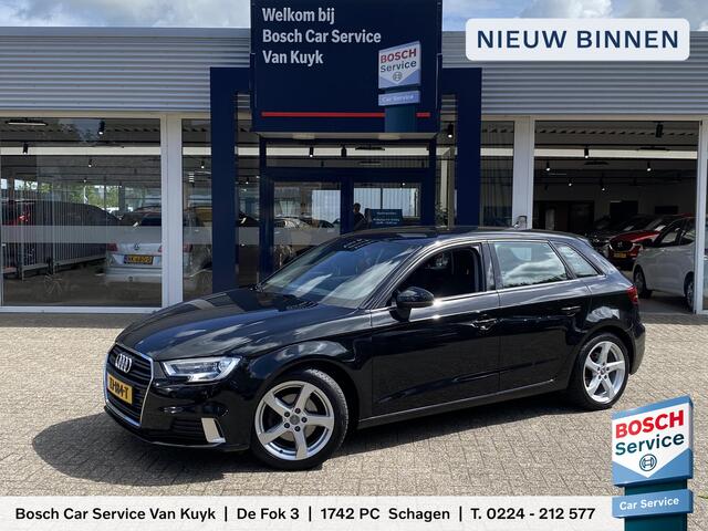 Audi A3 SPORTBACK 1.0 TFSI Design Pro Line / Automaat / 61.000 Km / Bi-Xenon Koplampen / LED Dagrijverlichting / Comfortstoelen / Radio-Bluetooth / Navi / Cruise-Control / Climate-Control / ELKTR-Pakket / AFN-Trekhaak / PDC Achter / LMV 17'' / All-Season / ENZ.