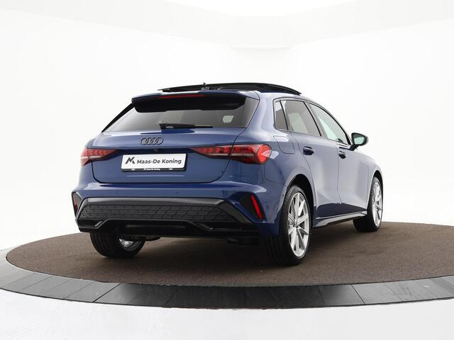 Audi A3 SPORTBACK 40 TFSIe S-Tronic 204 pk S Edition · Panoramadak · Camera · HUD Head-up display · SONOS · Ambient light Pro · Elek. Achterklep · 18 inch · Garantie t/m 07-08-2030 of 100.000km