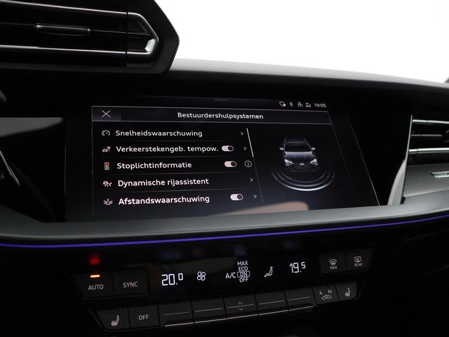 Audi A3 SPORTBACK 40 TFSIe S-Tronic 204 pk S Edition · Panoramadak · Camera · HUD Head-up display · SONOS · Ambient light Pro · Elek. Achterklep · 18 inch · Garantie t/m 07-08-2030 of 100.000km