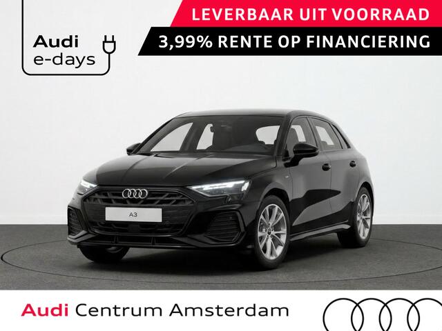 Audi A3 SPORTBACK S edition 40 TFSI e 204 pk | Comfortpakket plus | Lichtpakket plus ambient light | Glazen panoramadak | achteruitrijcamera |