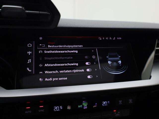 Audi A3 SPORTBACK 40 TFSIe 150kW/204PK S Line · Panoramadak · Cruise control adaptief · Drive select