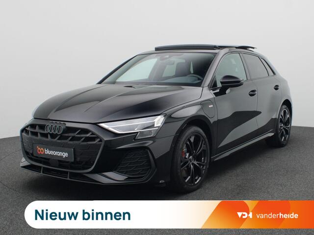 Audi A3 SPORTBACK 45 TFSI e S edition Competition 272PK S-Tronic S-Line, Pano-Schuifdak, Memorystoel, Achteruitrijcamera, Matrix LED-verlichting, Leder, Elektr. Achterklep, Keyless, 18" LM Velgen