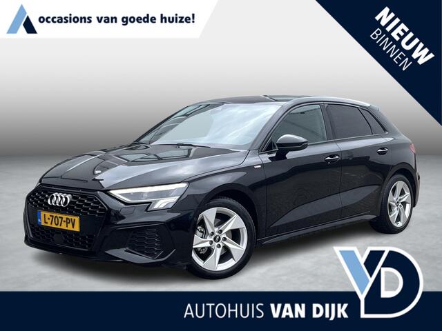 Audi A3 SPORTBACK 30 TFSI S edition | NL Auto/1e Eig./Leder/Navi/PDC/Stoelverw./Apple CarPlay-Android Auto