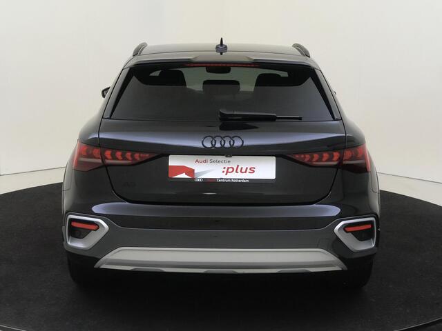 Audi A3 SPORTBACK allstreet 40 TFSI e Advanced edition | SoH 100% | S-line interieur | Trekhaak | SONOS audio | Parkeerassistent | Adaptieve cruise control | Navigatie Plus | Keyless | Elektrisch verstelbare voorstoelen |