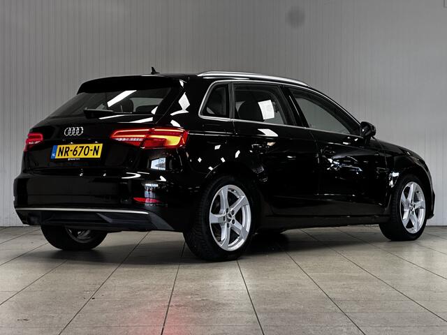 Audi A3 SPORTBACK 1.0 TFSI Sport Lease Edition/ Automaat/ Facelift!/ LED Koplampen/ 17'' LMV/ Sportstoelen/ Navi/ Airco/ Cruise/ Elek. pakket/ Isofix/ Bluetooth/ Multi. Sportstuur/ Dakrails.